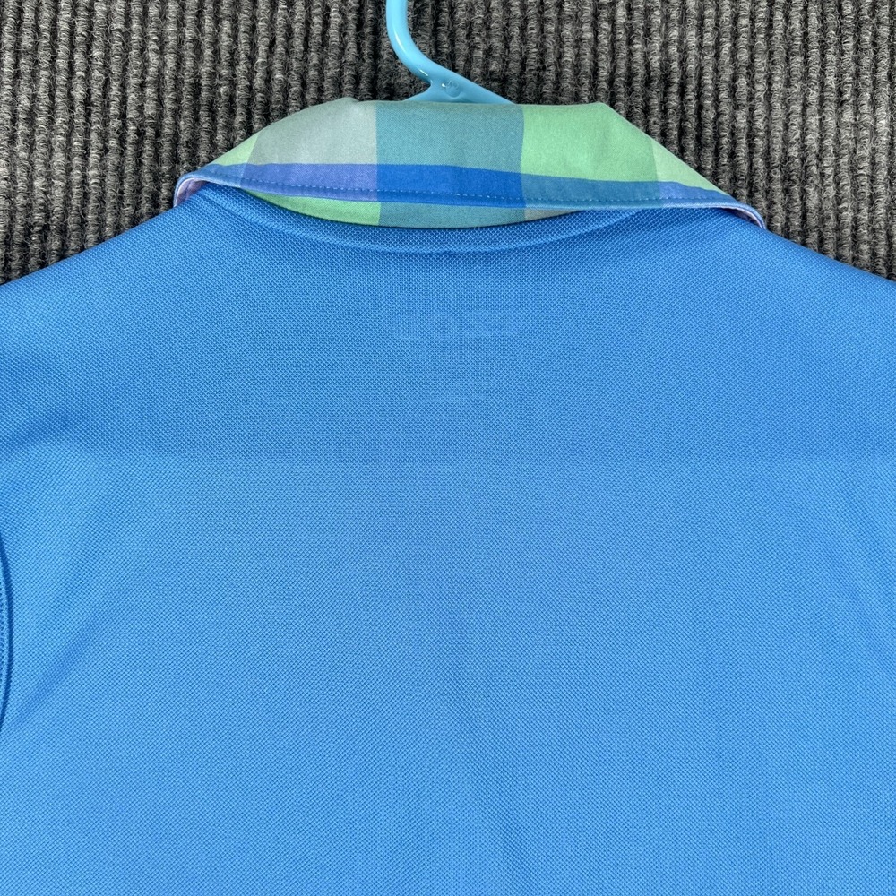 IZOD Womens Shirt Golf Polo Large Blue Sleeveless Outdoor Lightweight Casual - Picture 11 of 11